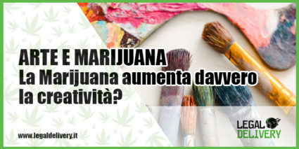 marijuana per aumentare la creativita di artisti a milano