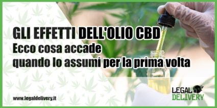 olio cbd effetti