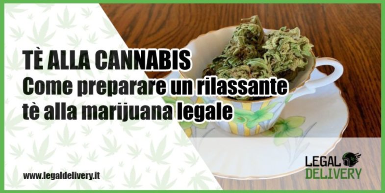 tè alla cannabis